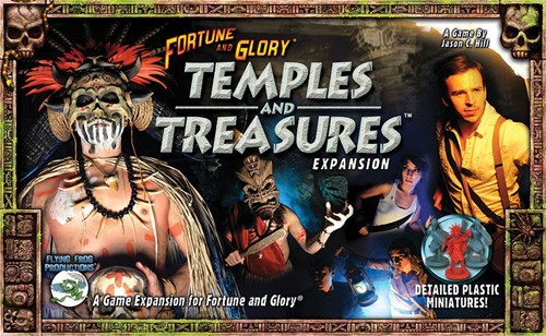 FFP0505 Fortune And Glory Board Game: Temples And Treasures Expansion published by Flying Frog Productions