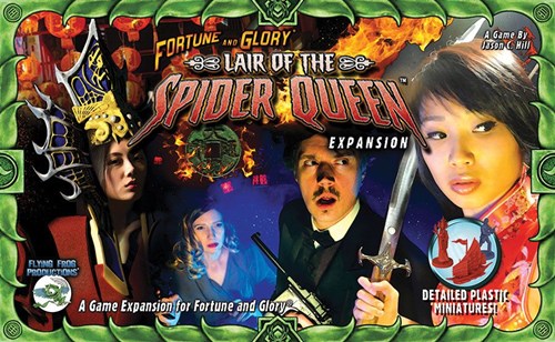 Fortune And Glory Board Game: Lair Of The Spider Queen Expansion