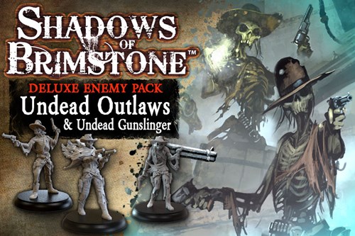 Shadows Of Brimstone Board Game: Undead Outlaws Deluxe Enemy Pack