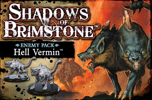 FFP07E03 Shadows Of Brimstone Board Game: Hell Vermin Enemy Pack published by Flying Frog Productions