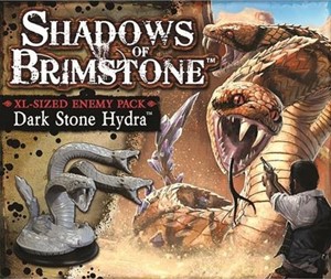 FFP07E09 Shadows Of Brimstone Board Game: Dark Stone Hydra XL Enemy Pack published by Flying Frog Productions