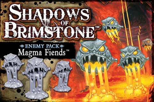 Shadows Of Brimstone Board Game: Magma Fiends Enemy Pack