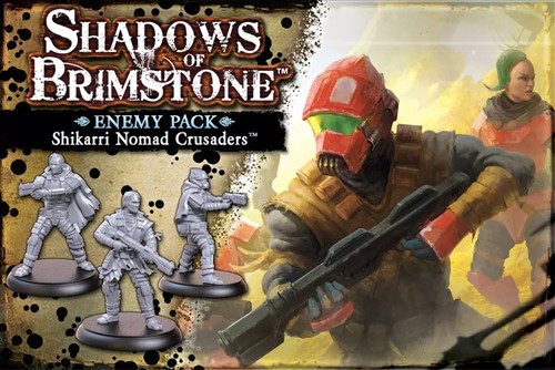 Shadows Of Brimstone Board Game: Shikarri Nomad Crusaders Hero Pack