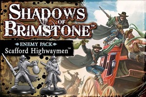2!FFP07E30 Shadows of Brimstone Board Game: Scafford Highwaymen Enemy Pack published by Flying Frog Productions