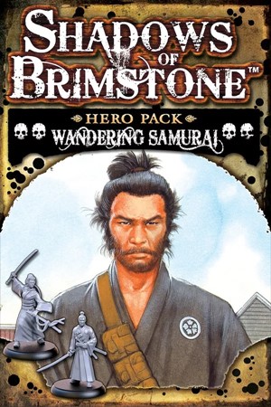 FFP07H10 Shadows Of Brimstone Board Game: Wandering Samurai Hero Pack published by Flying Frog Productions