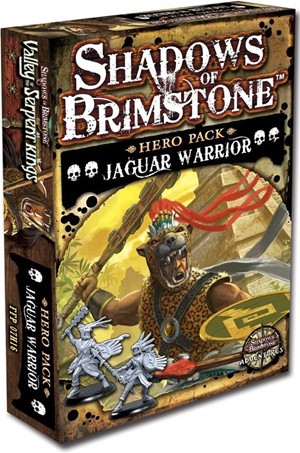 FFP07H16 Shadows Of Brimstone Board Game: Jaguar Warrior Hero Pack published by Flying Frog Productions