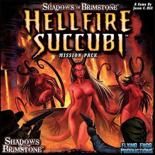 Shadows Of Brimstone Board Game: Hellfire Succubi Mission Pack