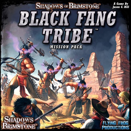 Shadows Of Brimstone Board Game: Black Fang Tribe Mission Pack