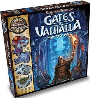 2!FFP07MTP01 Shadows Of Brimstone Board Game: Gates Of Valhalla Map Tile Pack published by Flying Frog Productions