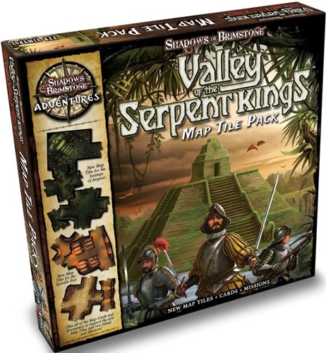 FFP07MTP02 Shadows Of Brimstone Board Game: Valley Of The Serpent Kings Map Tile Pack published by Flying Frog Productions