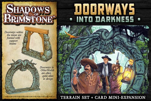 FFP07T01 Shadows Of Brimstone Board Game: Doorways Into Darkness Expansion published by Flying Frog Productions