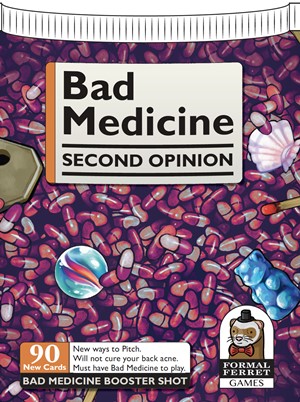 2!FFTBADM04 Bad Medicine 2nd Edition Second Opinion Expansion published by Formal Ferret Games