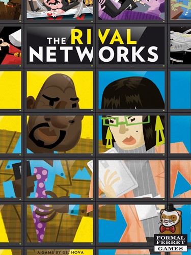FFTNETW08 The Rival Networks Board Game published by Formal Ferret Games