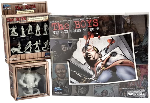 FIRBOY01BUNDLE The Boys Board Game: This Is Gonna Hurt Bundle published by 1First Games