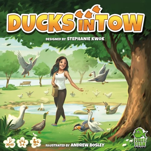 FIS0003 Ducks In Tow Board Game published by First Fish Games