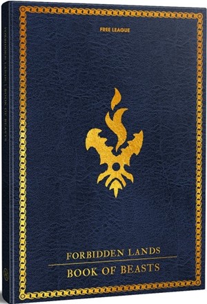 2!FLFFBL016 Forbidden Lands RPG: Book Of Beasts published by Free League Publishing