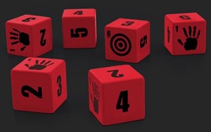 FLFTWD006 The Walking Dead Universe RPG: Core Stress Dice Set published by Free League Publishing