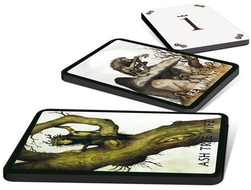 FLFVAS05 Vaesen Nordic Horror RPG: Card Deck published by Free League Publishing