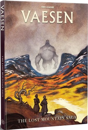 FLFVAS16 Vaesen Nordic Horror RPG: The Lost Mountain Saga published by Free League Publishing