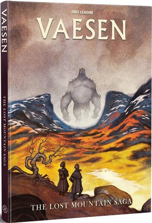 2!FLFVAS16 Vaesen Nordic Horror RPG: The Lost Mountain Saga published by Free League Publishing