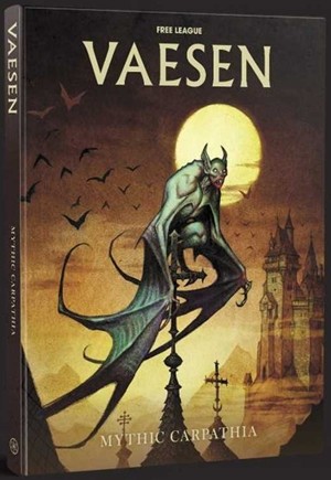 FLFVAS18 Vaesen Nordic Horror RPG: Mythic Carpathia published by Free League Publishing