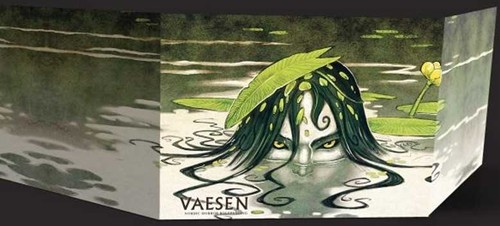 FLFVAS23 Vaesen Nordic Horror RPG: GM Screen published by Free League Publishing