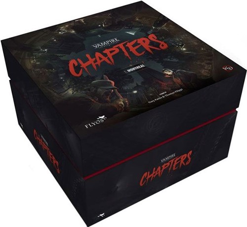 FLYVAMPCHAP01 Vampire The Masquerade: CHAPTERS Board Game published by Flyos Games