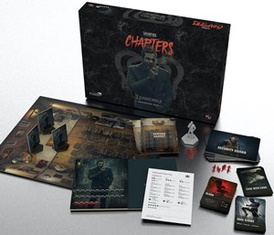 2!FLYVAMPCHAP03 Vampire The Masquerade: CHAPTERS Board Game: Lasombra Character Expansion published by Flyos Games