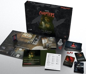 2!FLYVAMPCHAP04 Vampire The Masquerade: CHAPTERS Board Game: Ministry Character Expansion published by Flyos Games