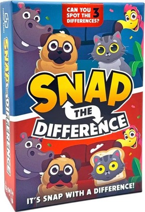 2!FMGSTD01 Snap The Difference Card Game published by Format Games