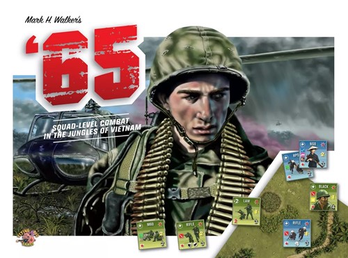 FPG6000 65 Board Game: Squad Level Combat In The Jungles Of Vietnam published by Flying Pig Games