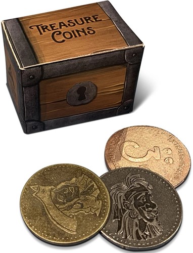 Extraordinary Adventures Board Game: Pirates Metal Coins