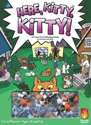 FSD2002 Here Kitty Kitty Board Game published by Fireside Games