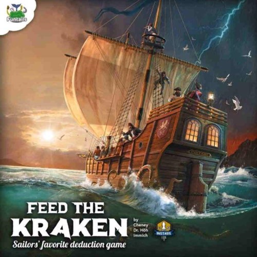FTFTK01DE Feed The Kraken Board Game: Basic Edition published by Funtails