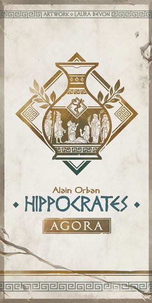 2!GAB494081 Hippocrates Board Game: Agora Expansion published by Game Brewer