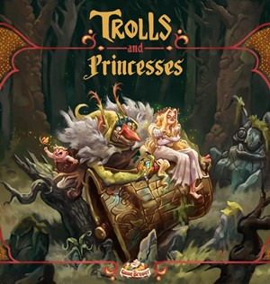 GAB494333 Trolls And Princesses Board Game published by Game Brewer