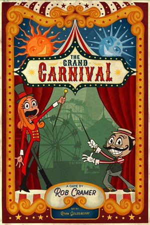 GABCARNI01 The Grand Carnival Board Game published by Tim Fowers