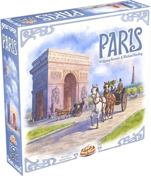 GABPAR01 Paris Board Game published by Game Brewer