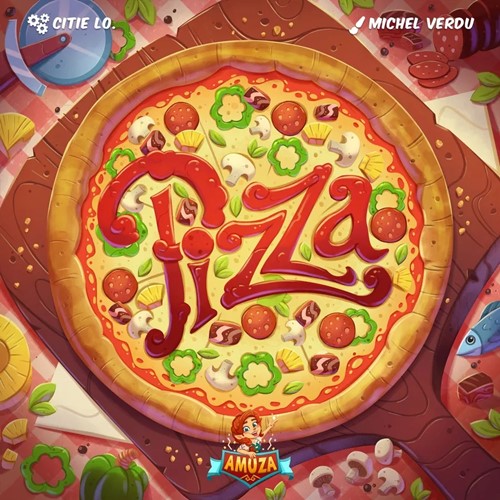 GABPIZ01 Pizza Card Game published by Game Brewer