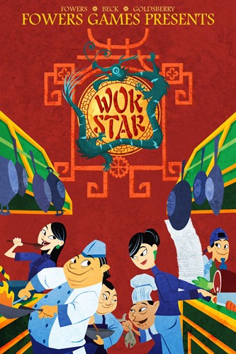 GABWOKSTAR01 Wok Star Board Game: 3rd Edition published by Tim Fowers