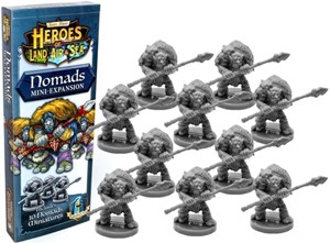 GAMP101 Heroes Of Land Air And Sea Board Game: Nomads Mini-Expansion published by Gamelyn Games