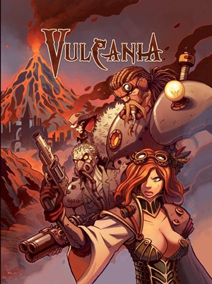 GEAVUL001 Vulcania RPG: Core Rulebook published by Gear Games