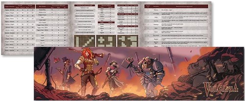 GEAVUL003 Vulcania RPG: Narrator Screen published by Gear Games