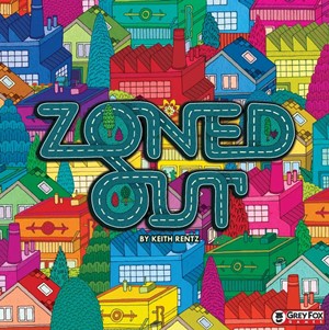 GFG96732 Zoned Out Board Game published by Grey Fox Games