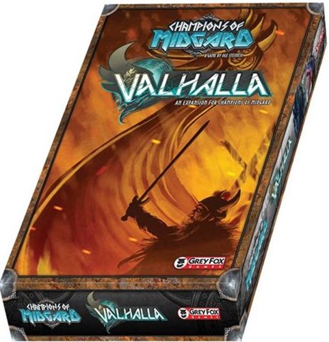 GFG96745 Champions Of Midgard Board Game: Valhalla Expansion published by Grey Fox Games