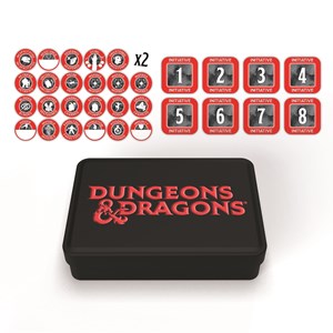 GFN72500 Dungeons And Dragons RPG: Dungeon Master Token Set (28 Tokens) published by Gale Force Nine