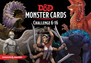 GFN73924 Dungeons And Dragons RPG: Monster Deck: Challenge 6-16 published by Gale Force Nine