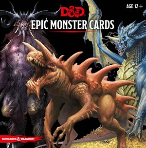 GFN73929 Dungeons And Dragons RPG: Epic Monster Cards published by Gale Force Nine