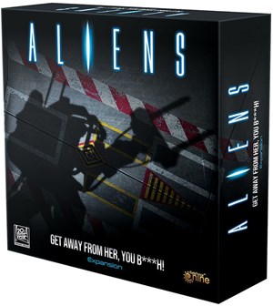 GFNALIEN03 Aliens Board Game: Get Away From Her you B***h Expansion (2020 Version) published by Gale Force Nine