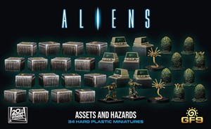 GFNALIENS15 Aliens Board Game: Assets And Hazards Expansion published by Gale Force Nine